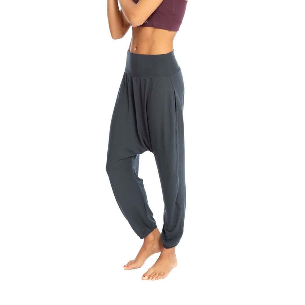 Harem women s pants from natural materials