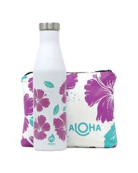 Aloha Mizu travel set, thermos bottle and bag