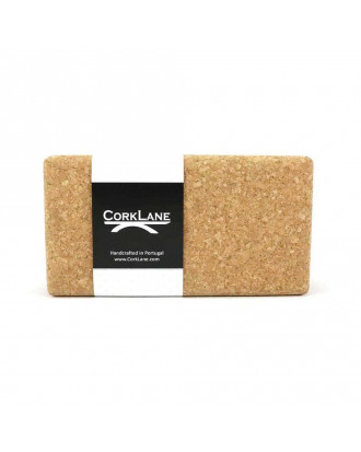 Natural cork yoga block CorkLane