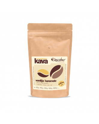 Flavored coffee Escobar VANILLA - CARAMEL 100 gr
