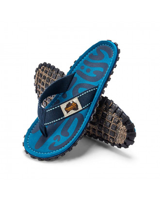 Gumbies Flip-Flops Blue Surf