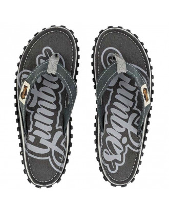 Gumbies flip flops Cool Grey
