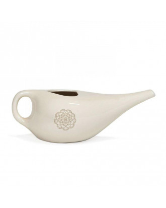 Neti pot ceramic nasal irrigation