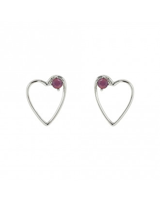 Pura Vida Sweetheart Stone earrings