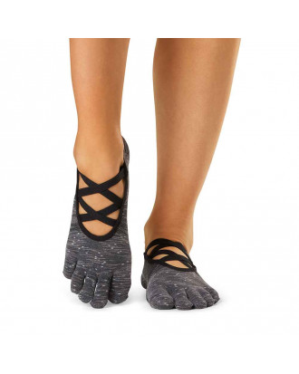 Non-slip toe socks with fingers Elle TEC Grip Full Toe Toesox
