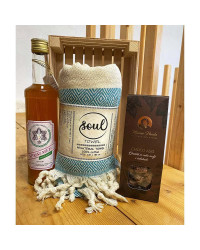 Gift set - peshtemal, magic potion, chocolate