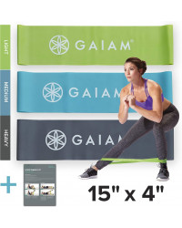 Restore Loop Gaiam muscle strengthening band set 