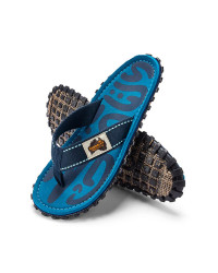 Gumbies Flip-Flops Blue Surf