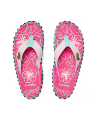 Women's Gumbies Islander Flip-Flops Blush Hibiscus