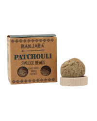 Incense, Patchouli Smudge beads, patchouli (5 pieces and base)