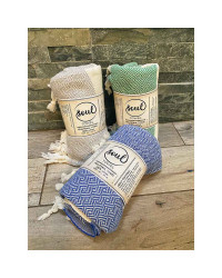 Turkish towel, Peshtemal Vintage blanket 100 x 180 cm