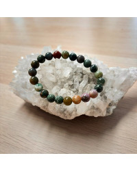 Power Bracelet Moss Agate, Awaken Talents