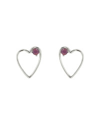 Pura Vida Sweetheart Stone earrings