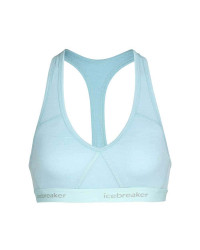 Women's merino wool sports bra Sprite Racerback