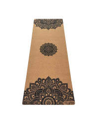 Natural cork yoga mat 5.5 mm Yoga Design Lab