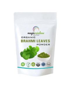 Organic Brahmi, Bacopa Powder Magic Rainbow Superfood