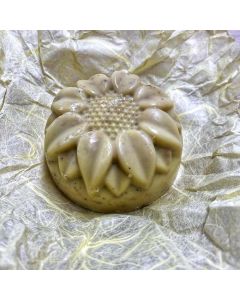 Natural herbal soap with chamomile