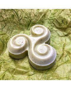 Natural herbal soap with horsetail