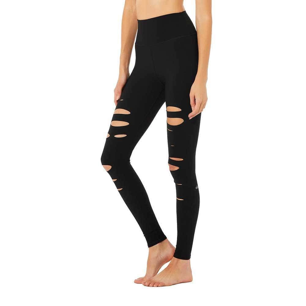 Alo Yoga Ripped Warrior women's leggings