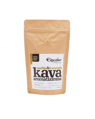 Flavored coffee Escobar VANILLA - CARAMEL 100 gr