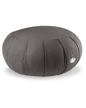 Meditation pillow Zafu Zen Ø 35 cm - dark grey