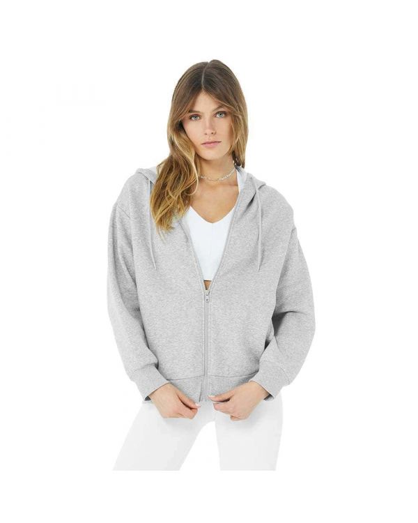 Alo Yoga Hype Full Zip women's hooded sweatshirt