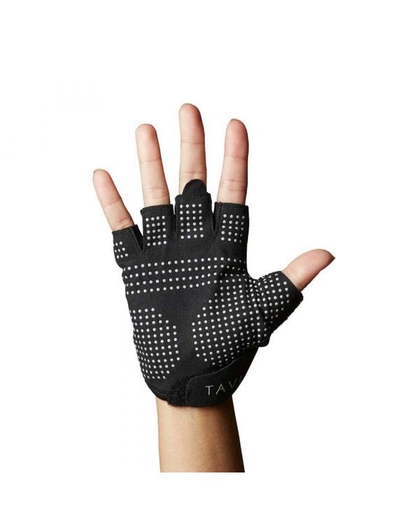 Yoga Gloves for Women and Men, Non Slip, Black (2 Pairs) – Okuna