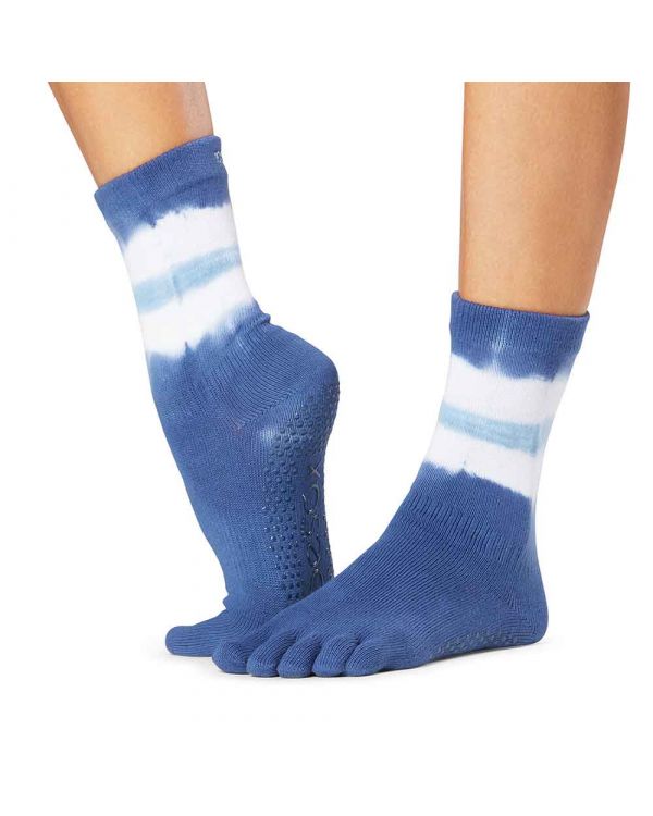 High non-slip socks with fingers Crew Grip Full Toe Toesox