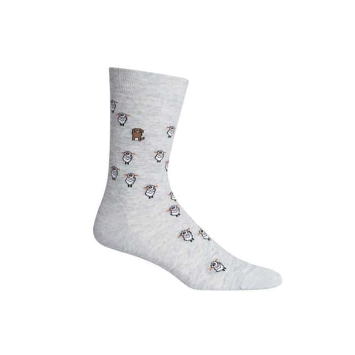 Icebreaker Merino Wool Premium Socks Lifestyle Fine Gauge Crew Sheep Herding