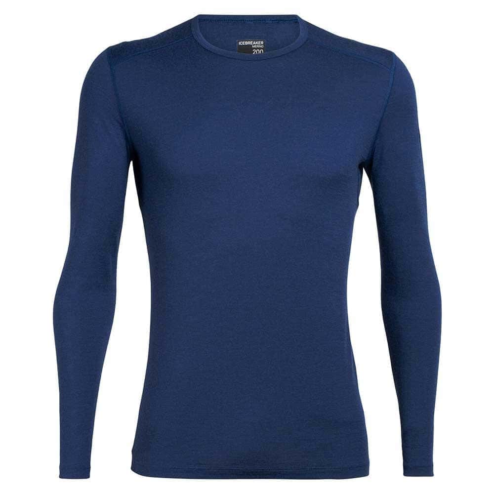 Icebreaker Men S Oasis 200 Long Sleeve Crewe