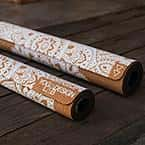 Yoga mats made from natural materials