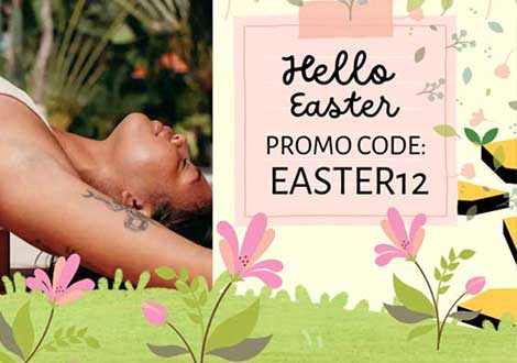 Happy easter. Use code for extra discount