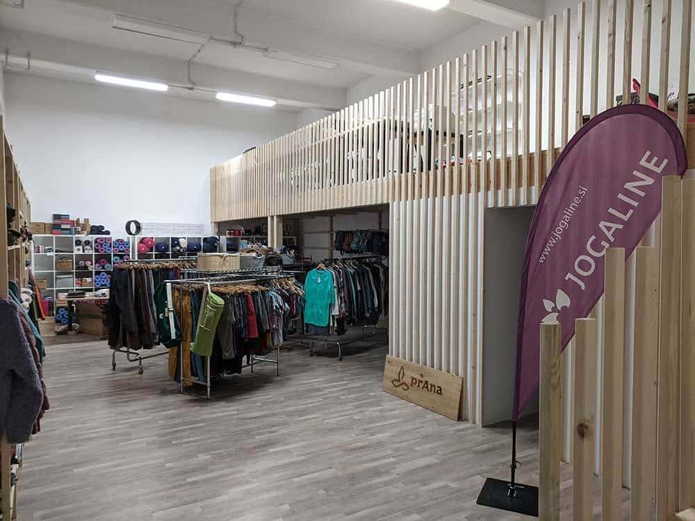 YogaLine shop Kranj - prostor Britof 27