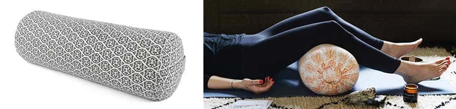 Which is the right bolster for yoga - round bolster
