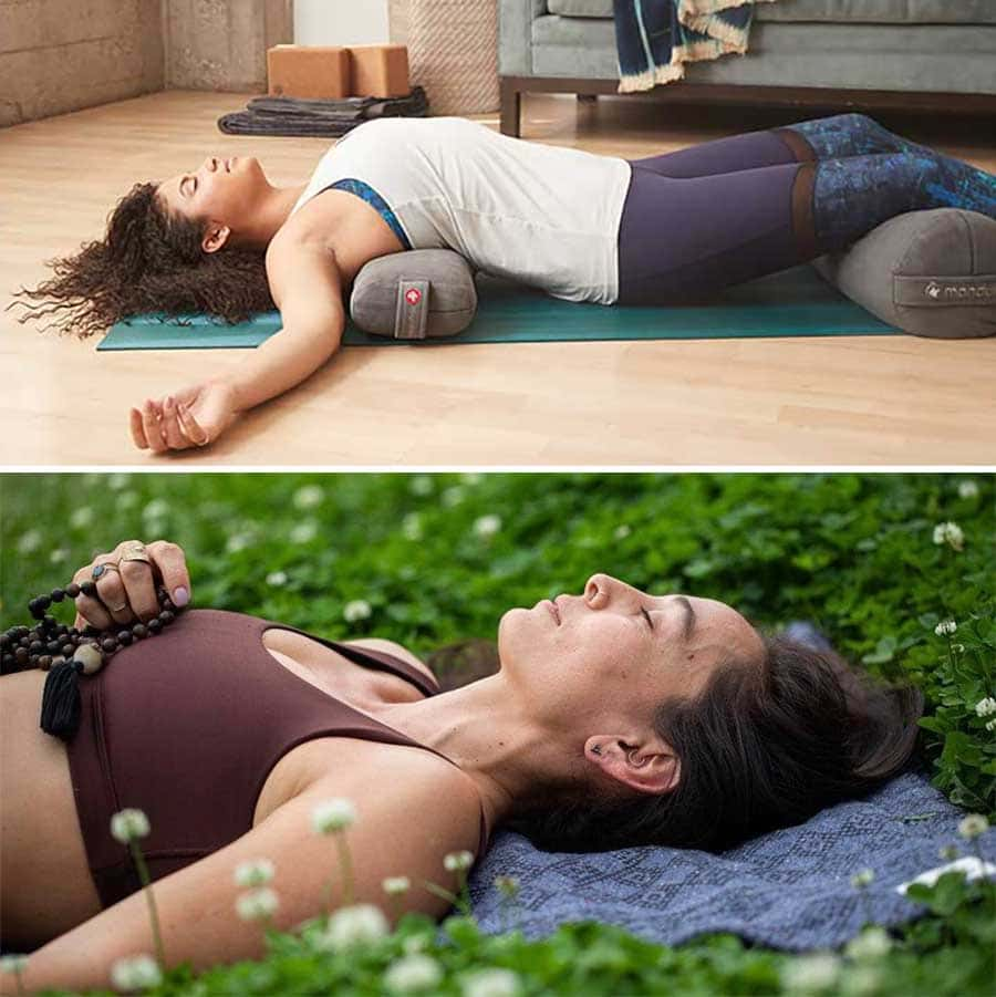 How to choose the right yoga bolster? Rectangular, round