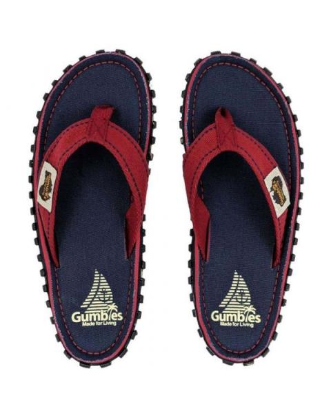 Gumbies Islander Flip flops, Navy Coast