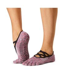 Non-slip toe socks with fingers Elle TEC Grip Full Toe Toesox