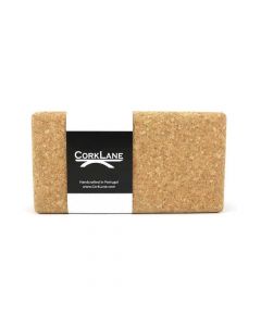 Natural cork yoga block CorkLane