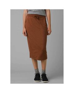 prAna women's hemp skirt Cozy Up Midi