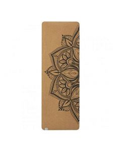 Cork yoga mat Printed Cork Mandala 5mm Gaiam 