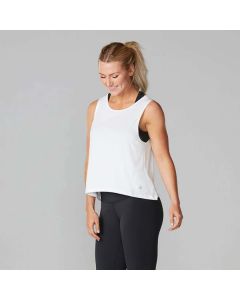 Women's T-shirt High Low Tank Tavi Noir