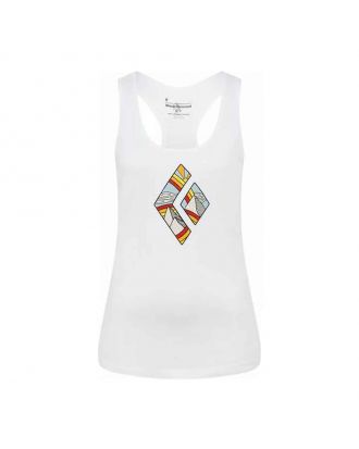 Ženska majica brez rokav Boyfriend Tank Black Diamond