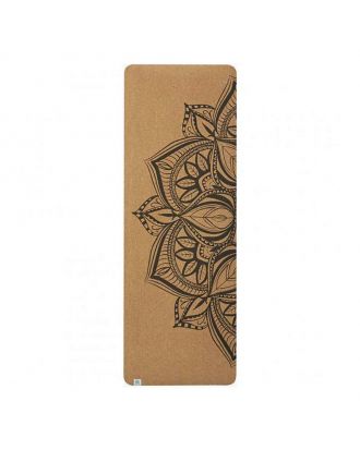 Cork yoga mat Printed Cork Mandala 5mm Gaiam 