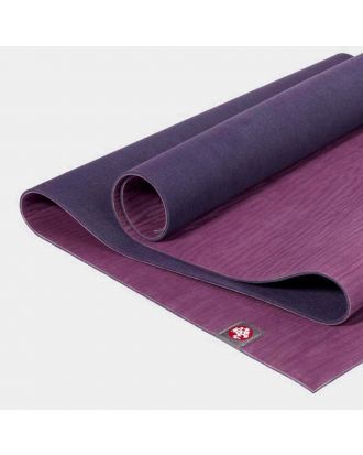 eKo 5mm LONG joga blazina iz kavčuka - temno vijolična