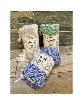 Turkish towel, Peshtemal Vintage blanket 100 x 180 cm