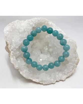  Bracelet Amazonit White Moon Malas
