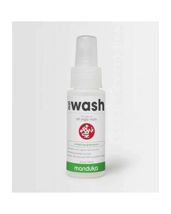 Manduka Cleaner For Yoga Mats Wash Spray 59ml Gingergrass