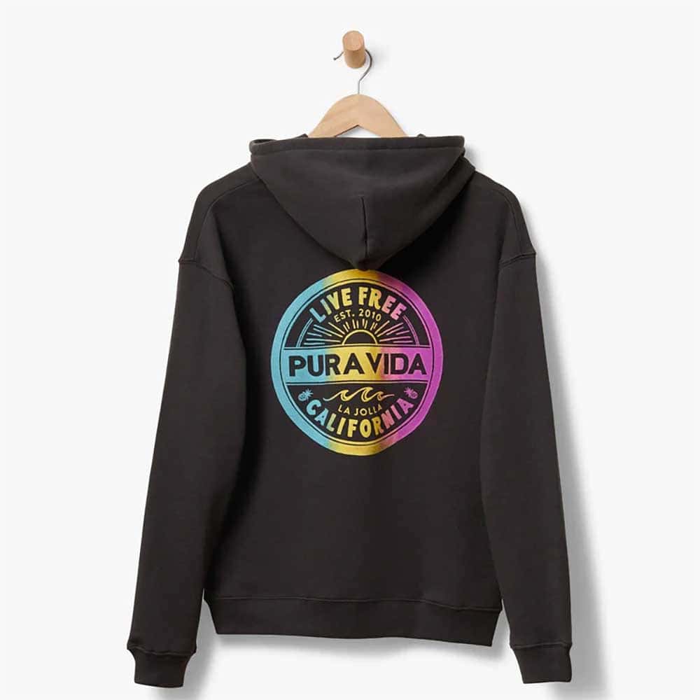 Hoodie Pura Vida Live Free Classic 