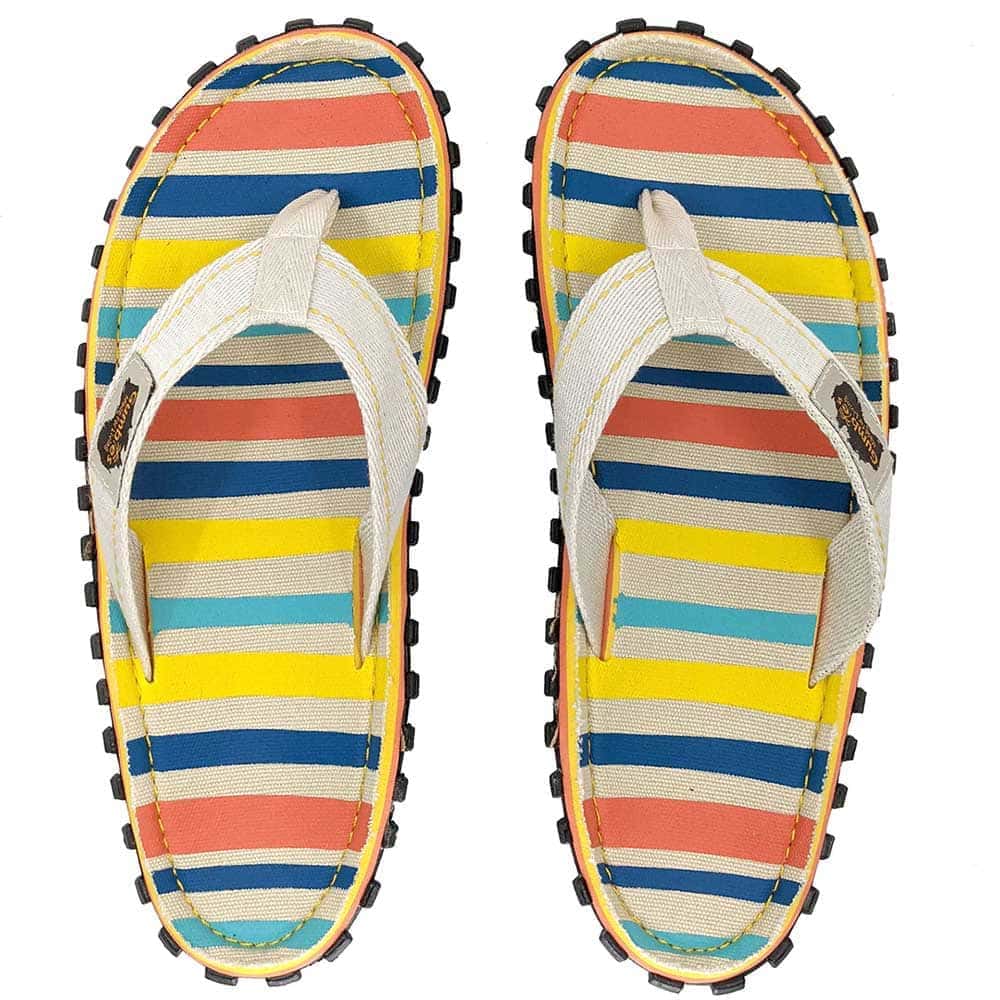 Gumbies flip flops Beach