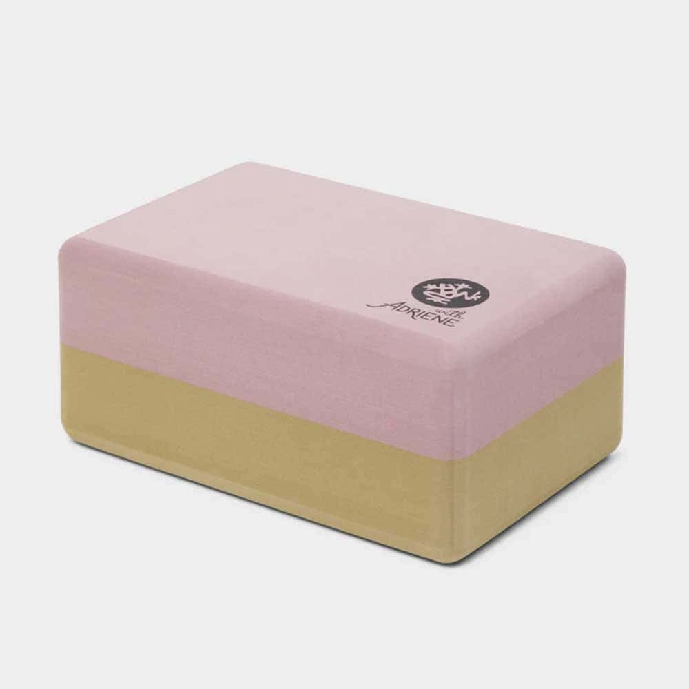 Yoga block with Adriene